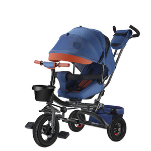 JXB Retro Toddler Trike Bike Regalo de vacaciones clásico para niños de 2 a 4 años con <span class=keywords><strong>Triciclo</strong></span> de pedal de bebé para tipo de coche - Product Image 2