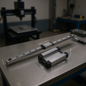 Bloc de guidage linéaire en acier inoxydable MGN12H 700 mm pour imprimantes 3D et machines CNC - Product Image 2