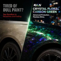 Film de protection automobile en PET PVC forgé de luxe avec auto-réparation et changement de couleur, épaisseur 7,5 mil, garantie 5 ans
