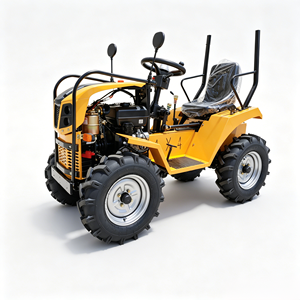 Mini Tractor Compacto de Jardín y Huerto de 4 Ruedas con Certificación CE, 18hp, 4x4, para Desbrozadora, Cultivador, Arado - Product Image 6