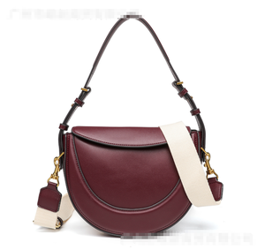 Nouveau Modèle ZA, un Sac Élégant en Forme de Demi-Lune au Design Simple et Polyvalent, à Porter en Bandoulière ou à l'Épaule pour <span class=keywords><strong>Femme</strong></span>. - Product Image 4