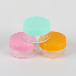 Stock direct d'usine de flacons cosmétiques transparents de luxe de 10 g, boîtes à crème, petites boîtes à onguents et échantillons. - Product Image 1