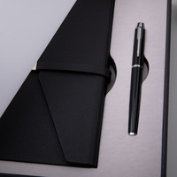 Ensemble cadeau de couleur violette, parapluie, bloc-notes, bureau, ensemble de bloc-notes A5, bloc-notes de poche en simili cuir, logo imprimé