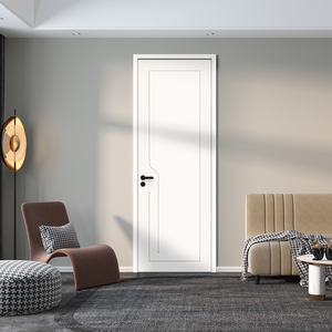 Porte en MDF massif ignifugée 30 minutes, insonorisée, pour projets d'ingénierie hôtelière et hospitalière - Product Image 2