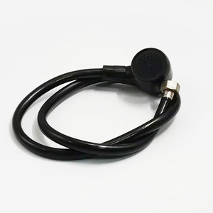Ensemble de pommeau de douche et tuyau flexible en caoutchouc noir abordable pour bac à <span class=keywords><strong>shampoing</strong></span> – Vente en gros - Product Image 2