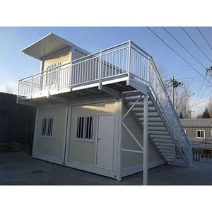 Offre Spéciale Duplex 2 chambre Paquet Plat Modulaire Préfabriqué de Conception 40Ft Portatif à Deux Étages De Conteneur Mobile Maisons - Product Image 5