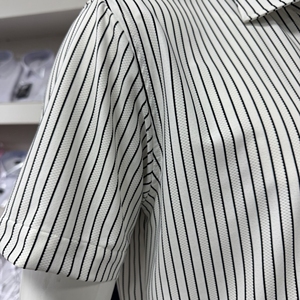 男士休闲秋季色织短袖大弹力透气衬衫 - Product Image 3