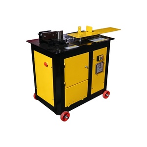 Dobladora de Barras de Acero Hidráulica Semiautomática con Control PLC - Product Image 1