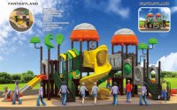 Chine Commerciale En Plastique Toboggan Enfants Équipements de Jeux En Plein Air