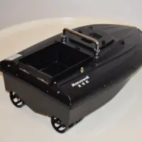 ボート魚群探知機ロボット釣りベイトボート高速漏れ防止1.5kgホッパー容量