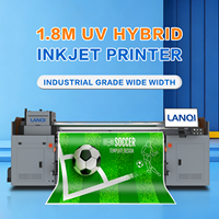 Impresora de Correa de Inyección de Tinta UV LANQI EM1800 con Cabezal de Impresión Konica, 2400Dpi, Alta Resolución, Grado Profesional