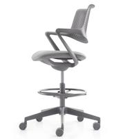 Chaise ergonomique innovante dernière chaise de réunion moderne rembourrée pivotante tissu de beauté chaise de bureau au design original