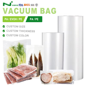 Şeffaf ısı sızdırmazlık plastik mühürleyen çanta rulo hızlı teslimat için temizle gıda vakumlu ambalaj gıda - Product Image 1