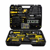Coffret d'outils de réparation multifonctionnel pour la maison, 168 pièces, kit d'outils à main professionnels, clé à douille combinée, scie à main