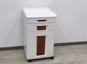 <span class=keywords><strong>Table</strong></span> <span class=keywords><strong>de</strong></span> chevet d'hôpital <span class=keywords><strong>à</strong></span> <span class=keywords><strong>roulettes</strong></span> HOCHEY <span class=keywords><strong>de</strong></span> haute qualité, <span class=keywords><strong>table</strong></span> <span class=keywords><strong>de</strong></span> chevet mobile en plastique et acier <span class=keywords><strong>à</strong></span> double porte, armoire médicale - Product Image 2