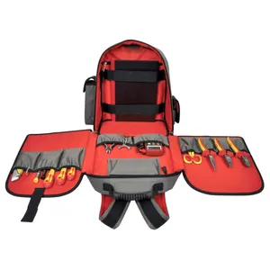 BSCI Factory Travel Tool Shoulder Bag Hardwear Organizer Storage Tactical Tool Backpack