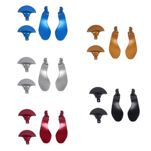 Poignée en métal pour manette de jeu <span class=keywords><strong>PS5</strong></span> Edge Elite, palettes en métal de remplacement, pièces de rechange, verrouillage du gâchette, accessoires de remplacement - Product Image 1