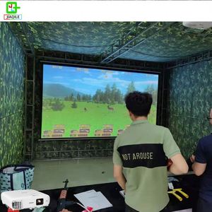 เกมฉายภาพโต้ตอบบนผนังแบบสัมผัส AR Magic Painting Fun Drawing สำหรับเด็ก เสริมสร้างการเรียนรู้ เหมาะสำหรับห้างสรรพสินค้า - Product Image 4