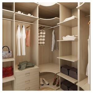 Prima Usine Directe Moderne Transparence Verre Porte Coulissante Promenade Dans Le Placard Ensemble Haut De Gamme Modulaire Armoire Armoire pour Chambre - Product Image 1