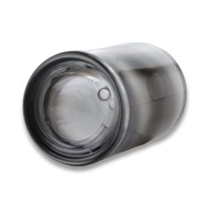 High Quality 50ml Black Translucent <b>Glass</b> <b>Empty</b> Low Moq Cosmetics Round Perfume <b>Bottle</b> - Product Image 3