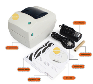 Tương thích <span class=keywords><strong>Zebra</strong></span> Máy in nhiệt gc420t/gk888t 203 dpi trong kho với in màu cho các ứng dụng mã vạch - Product Image 1