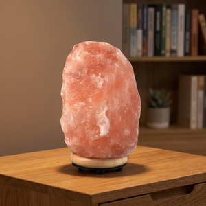 Lámpara de Sal Roja del Himalaya de Diseño y Color Personalizados para Purificar el Aire, Venta al por Mayor Directa de Fábrica de Sal de Cristal del Himalaya - Product Image 1