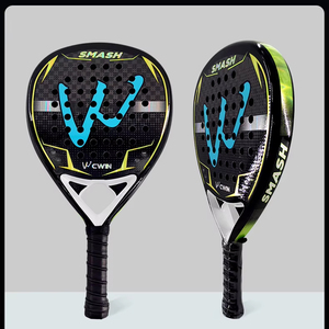 Raquette de padel en carbone 12K de qualité supérieure, forme diamant, renfort structurel, technique - Product Image 1