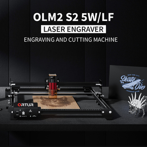 Grabador Láser de Diodo Laser <span class=keywords><strong>Master</strong></span> <span class=keywords><strong>2</strong></span> S2 LF de 5.5W, Área de Trabajo de 390x410mm, Placa Base de 32 Bits, Máquina CNC de Escritorio - Product Image 2