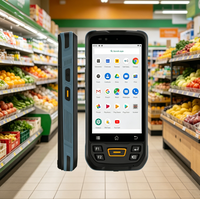 Escáner Industrial Portátil Resistente con Android, Lector de Códigos de Barras, Resistente al Agua, con Bluetooth y Wifi, Ideal para Logística y Almacenamiento