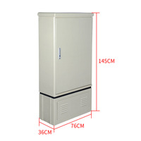 288 Cores Fiber Optic Connection Cabinet Outdoor TCP Patch Panel Waterproof Fusion Box FTTH ODC 336 Core Cassette Type