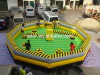 Juegos Interactivos al Aire Libre, Pista de Obstáculos Inflable, Juego Inflable Meltdown Wipeout, Ventas de Juegos Inflables, Máquina de Obstáculos Giratorios