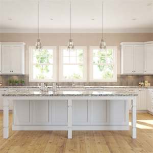 Gabinetes de Cocina de Madera Estilo Europeo, Gabinetes de Cocina de Madera Maciza Clásicos de Lujo en Venta - Product Image 2