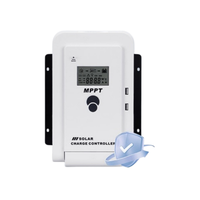 Régulateur de Charge Solaire MPPT 12V/24V AUTO pour Batteries Plomb-Acide, Gel, Scellées, au Lithium, Double Sortie USB, Écran LCD, 97% de Rendement