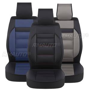 Housses de siège avant de voiture 5D Deluxe en cuir PU, antidérapantes, respirantes, pour BMW/VW/Hyundai - Product Image 2