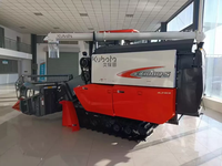 Moissonneuse-batteuse combinée Kubota EX108Q 108HP, moissonneuse-batteuse de riz et de blé de haute qualité