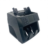 Dernière machine de comptage de billets NIUMO de qualité bancaire avec calculateur d'argent mixte, écran tactile et double lecteur CIS