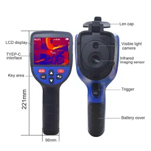 Çok fonksiyonlu termal kamera görüntüleyici su geçirmez termal kamera görüntüleme