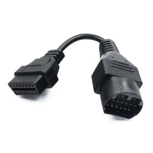 OBDII 16P Female OBD2 16 16Pin to OBD1 17Pin 17 Pin Pine Car OBD Diagnostic Connector Adapter and Cable for <strong>Autel</strong> <strong>Mazda</strong> <strong>3</strong> Mx6 - Product Image 5