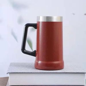 แก้วกาแฟสแตนเลสขนาด 24 ออนซ์ ป้องกันการรั่วซึม ดีไซน์ไม่ทำให้เกิดเหงื่อ ผนังสองชั้น อุปกรณ์บาร์ ของขวัญสำหรับคนรักเบียร์ ASM33 - Product Image 6