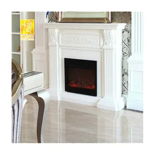 Prefab granite marble polished fireplace