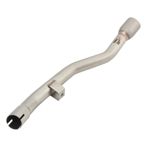 Slip On pour YAMAHA WR125R 09-17 <span class=keywords><strong>WR125X</strong></span> 09-17 systèmes d'échappement de moto modifier le tuyau de liaison intermédiaire avant - Product Image 6