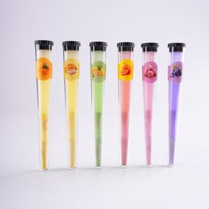 Tube à cigare conique écologique de 120mm 119mm pré-pop résistant aux enfants pour rouleau d'emballage supérieur Tubes métalliques personnalisés - Product Image 3