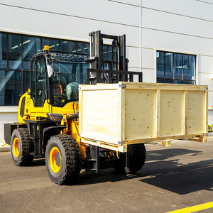 Chariot élévateur tout-terrain contrepoids 5 tonnes pour extérieur, certifié CE/EPA/Euro 5, livraison gratuite, en promotion - Product Image 1