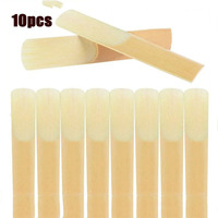 Distributor 10 Pcs Reeds Saksofon Kekuatan 2.5 Alto Tenor dan Soprano Aksesoris Instrumen Tiup untuk Ibadah Gereja
