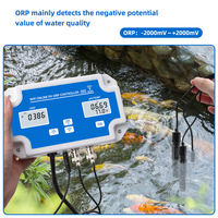 Monitor Inteligente de PH y ORP con Conexión Wifi, Registrador de Datos, Medidor Digital de Calidad del Agua para Acuarios, Peceras y Arrecifes Acuáticos