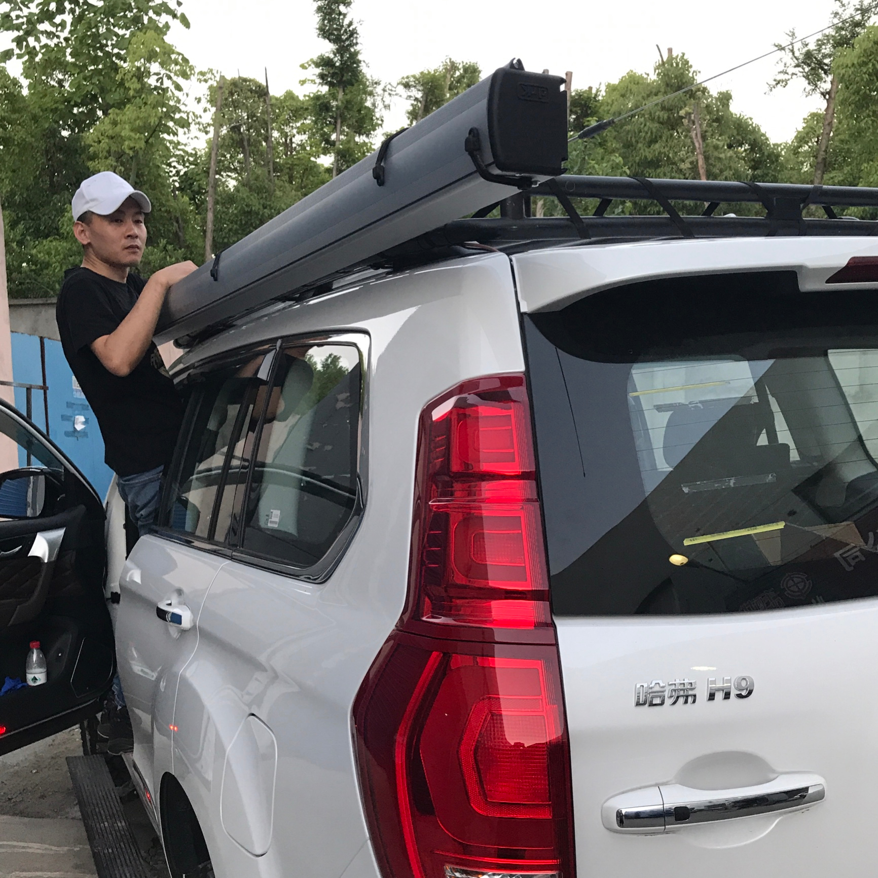 E RONIX, алюминиевый корпус, боковой тент на крышу автомобиля, боковой тент, тент для автомобиля