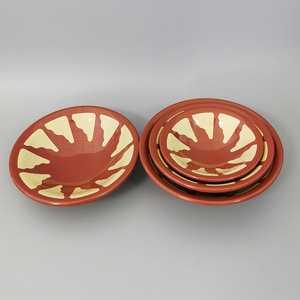 Arabic phong cách <span class=keywords><strong>melamine</strong></span> Bát ăn Đặt vòng Arab thiết kế nhựa súp thực phẩm Bát <span class=keywords><strong>Melamine</strong></span> trộn Bộ bát ăn tối - Product Image 4