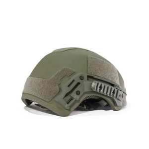 Casco Tattico Rigido a Sospensione in <span class=keywords><strong>PE</strong></span> Balistico Verde di Alta Qualità e Taglio Alto - Product Image 4