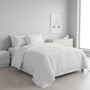 <span class=keywords><strong>Copripiumino</strong></span> morbido per adulti in cotone <span class=keywords><strong>bianco</strong></span> antiacaro per Hotel di lusso per letto - Product Image 4