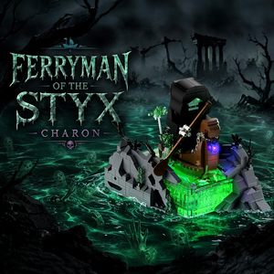 JMBricklayer Ferryman of the Styx Charon, Juguete Educativo de Mitología Griega, Juego de Bloques de Construcción de Plástico - Product Image 3